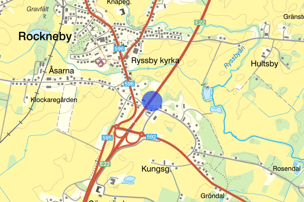Rockneby E22 27 juni 15.39, Trafikolycka, Kalmar