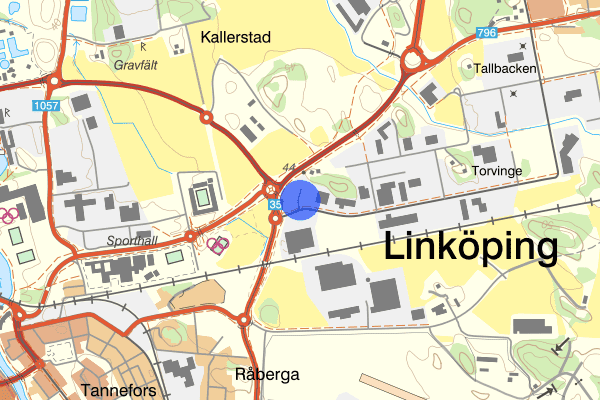 Aspögatan 30 juni 06.45, Trafikolycka, Linköping