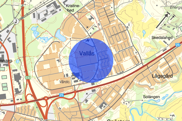 Kornhillsvägen 30 juni 16.06, Trafikolycka, Halmstad