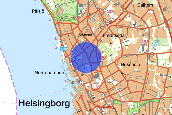 Slottshöjden 1 juli 01.49, Misshandel, grov, Helsingborg