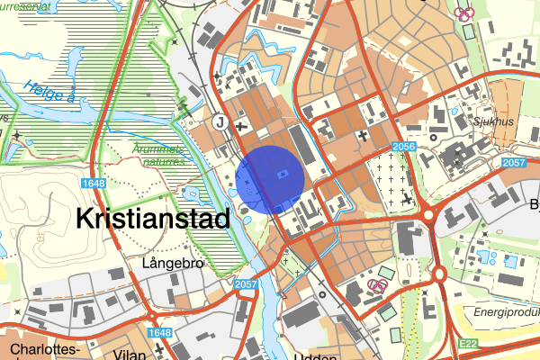 Västra Vallgatan 2 juli 07.18, Farligt föremål, misstänkt, Ystad