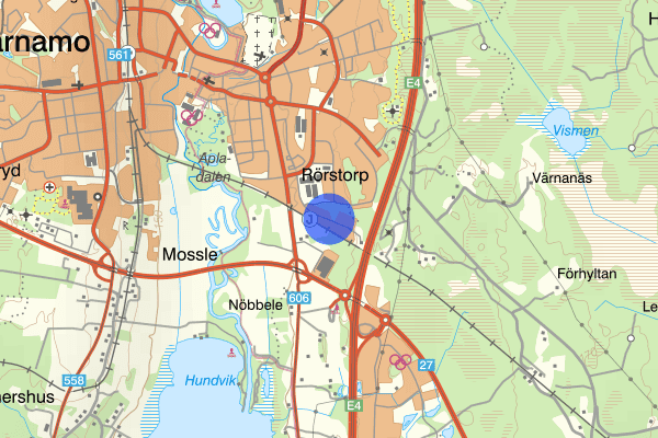 Expovägen 3 juli 13.37, Trafikolycka, Värnamo