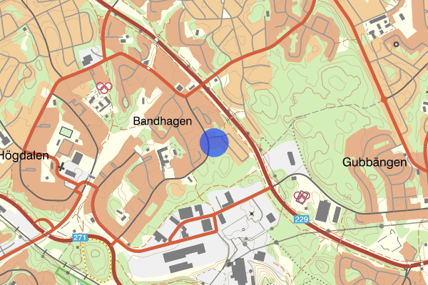 Gnestavägen 3 juli 17.58, Trafikolycka, personskada, Södertälje
