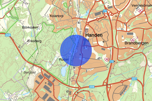 Handen 4 juli 15.45, Olaga hot, Haninge