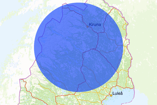  4 juli 23.30, Trafikolycka, personskada, Gällivare