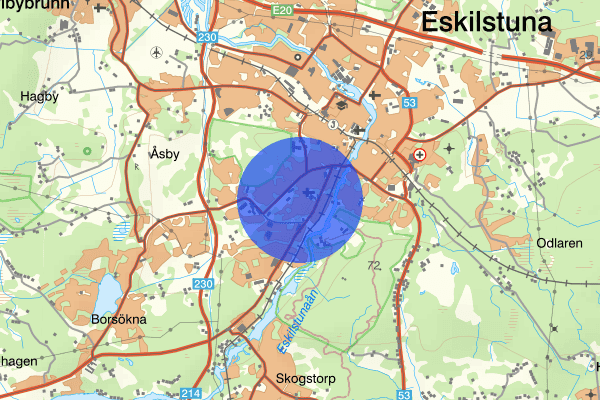 Fröslunda 6 juli 07.56, Sammanfattning natt, Södermanlands län