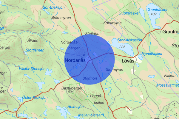 Nordanås 7 juli 09.49, Trafikolycka, vilt, Storuman