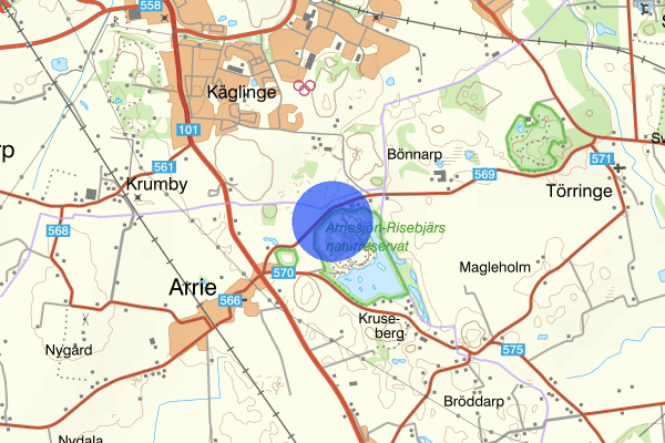 Gavelsbjärsvägen 7 juli 13.23, Trafikolycka, Vellinge
