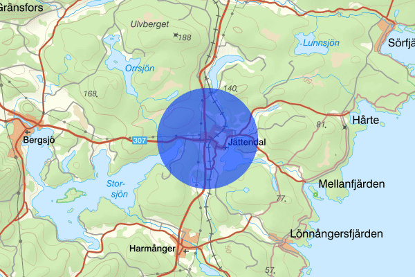 Jättendal 7 juli 13.19, Arbetsplatsolycka, Nordanstig