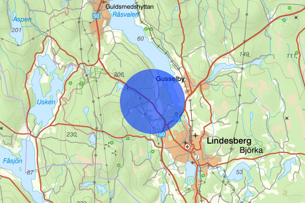 Fornaboda 10 juli 10.39, Trafikolycka, Lindesberg