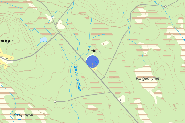 Orrkulla 11 juli 12.36, Trafikolycka, vilt, Sorsele