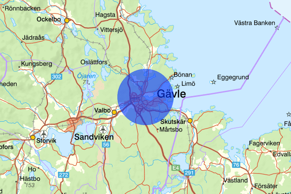 Gävle 11 juli 21.31, Försvunnen person, Gävle