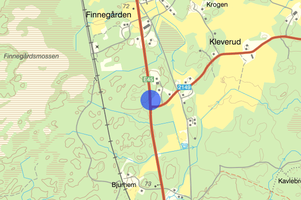 Gestadvägen 13 juli 19.58, Trafikolycka, Vänersborg