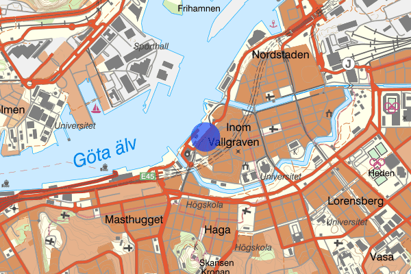 Stora Badhusgatan 14 juli 11.22, Trafikolycka, Göteborg