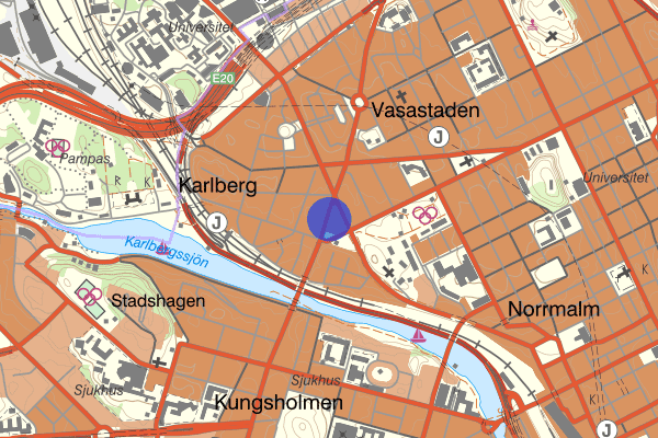 Sankt Eriksgatan 14 juli 16.03, Misshandel, Stockholm