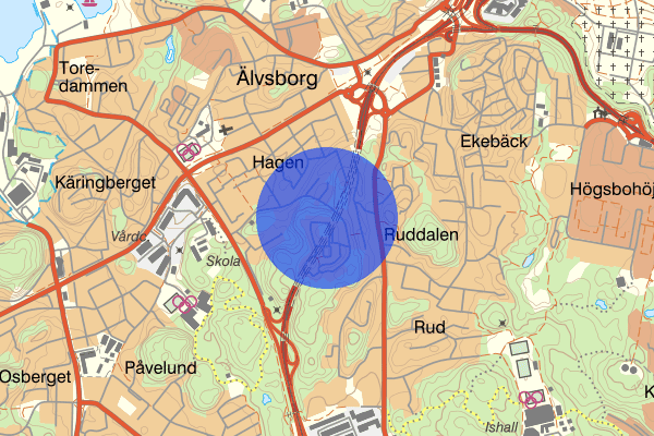Gnistängstunneln 15 juli 11.25, Trafikolycka, Göteborg