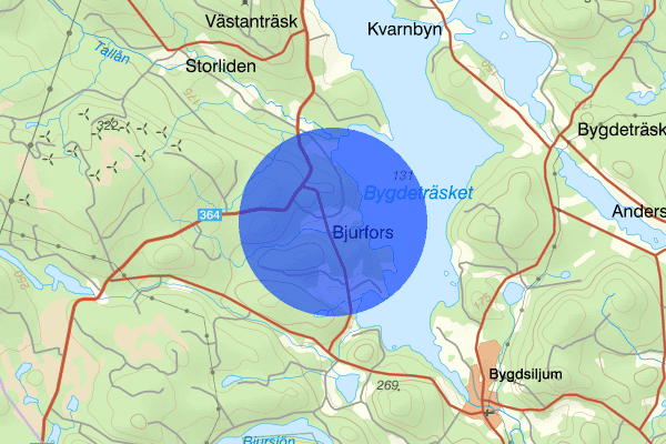 Bjurfors 16 juli 10.11, Trafikolycka, Skellefteå