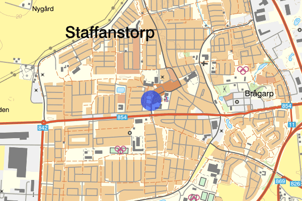 Bråhögsplatsen 16 juli 16.44, Explosion, Staffanstorp