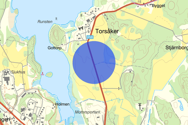 Almungevägen 16 juli 22.37, Rattfylleri, Upplands Väsby