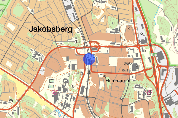 Jakobsberg 17 juli 11.39, Brand, Järfälla