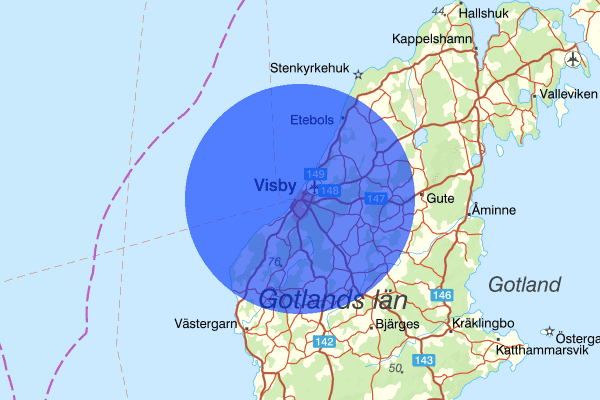 Visby 17 juli 09.45, Misshandel, Gotland