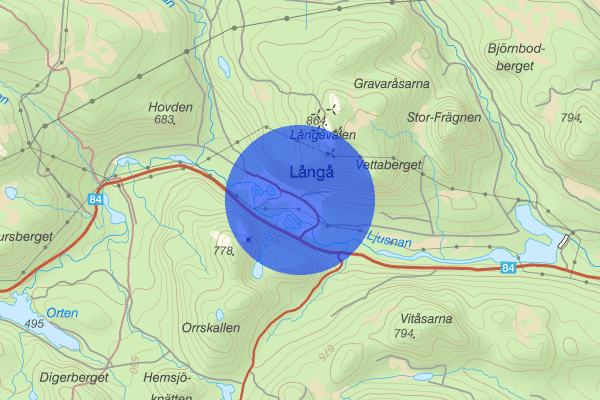 Långå 17 juli 14.37, Anträffad död, Härjedalen