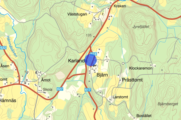 Karlanda 21 juli 08.25, Trafikbrott, Årjäng