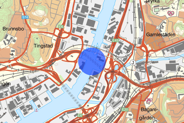 Marieholmstunneln 21 juli 19.17, Brand, Göteborg