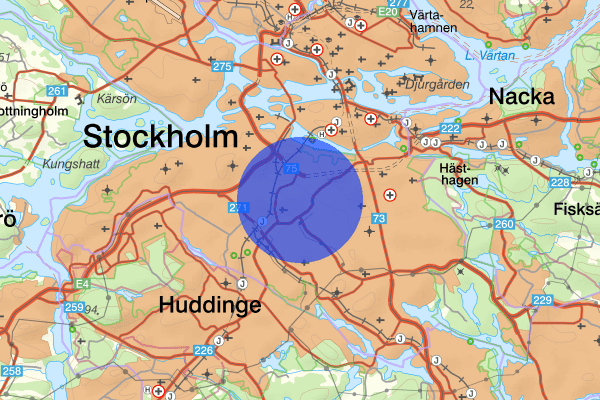 Östberga 23 juli 00.59, Misshandel, Stockholm