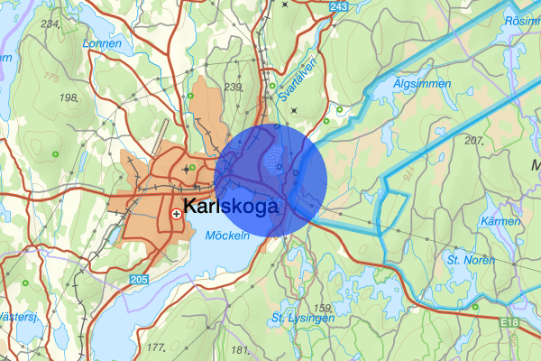 Brickegården 23 juli 08.37, Arbetsplatsolycka, Karlskoga