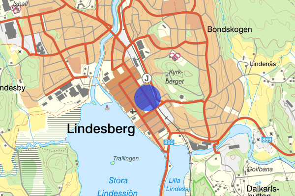Kristinavägen 23 juli 11.08, Trafikolycka, Lindesberg