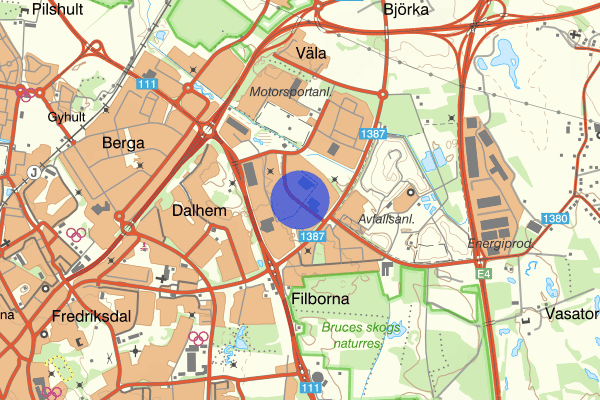 Makadamgatan 23 juli 14.14, Arbetsplatsolycka, Helsingborg