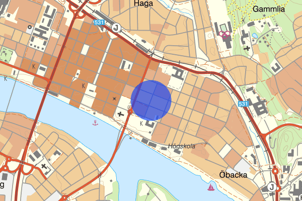 Döbelnsgatan 25 juli 13.33, Fylleri, Umeå