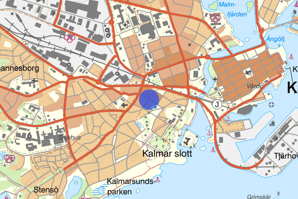Frejagatan 25 juli 16.45, Rån, Kalmar