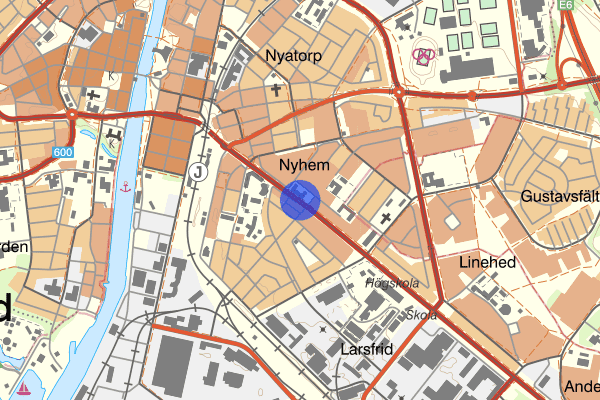 Nyhems torg 27 juli 07.00, Sammanfattning natt, Hallands län
