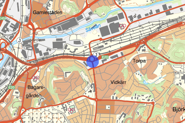 Munkebäcksmotet 27 juli 15.17, Trafikolycka, Göteborg