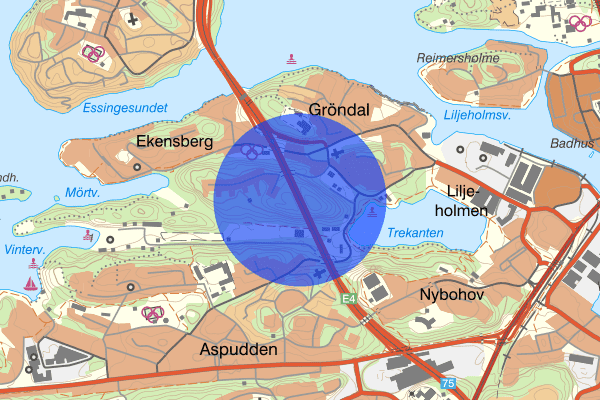 Essingeleden 27 juli 16.32, Trafikolycka, Stockholm