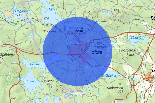 Hofors 28 juli 06.16, Trafikolycka, personskada, Hofors