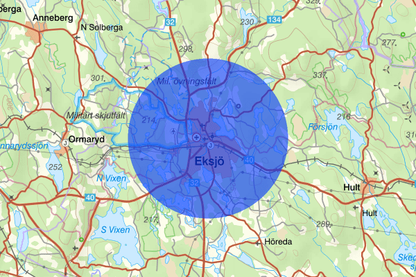 Eksjö 29 juli 20.56, Trafikolycka, Eksjö