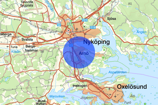 Arnö 30 juli 16.02, Inbrott, Nyköping