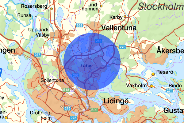  31 juli 06.54, Bråk, Täby