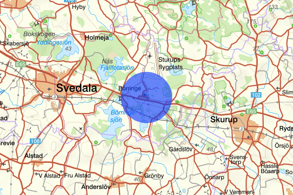 Börringe 31 juli 15.31, Trafikolycka, Svedala