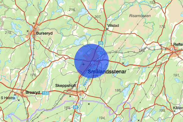 Smålandsstenar 31 juli 16.16, Inbrott, Gislaved