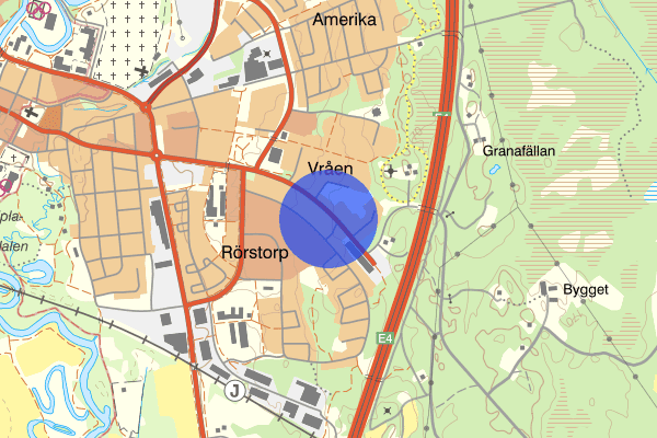 Växjövägen 1 augusti 07.20, Trafikolycka, singel, Värnamo
