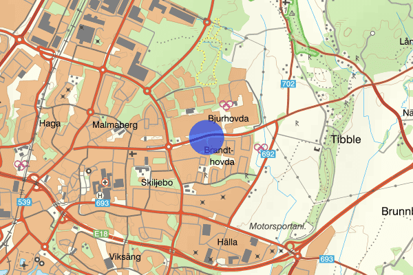 Bjurhovdagatan 31 juli 16.59, Trafikolycka, Västerås