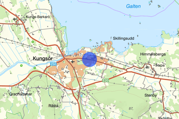 Kungsgatan 1 augusti 16.56, Trafikolycka, Kungsör