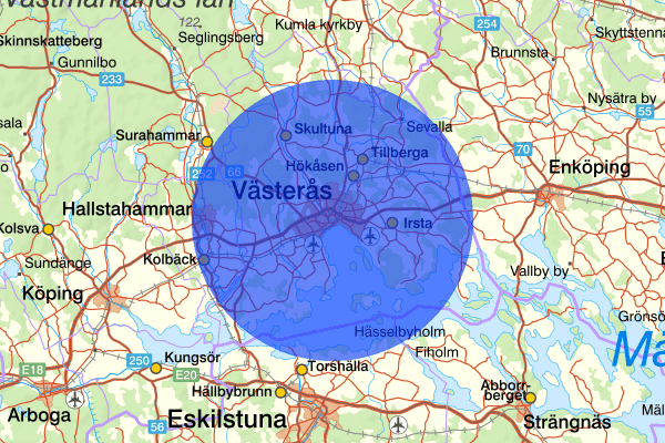 Västerås 1 augusti 20.35, Trafikbrott, Västerås