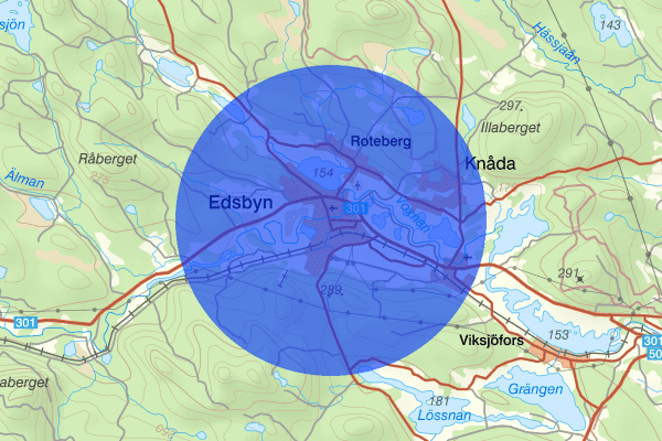 Edsbyn 3 augusti 07.37, Brand, Ovanåker