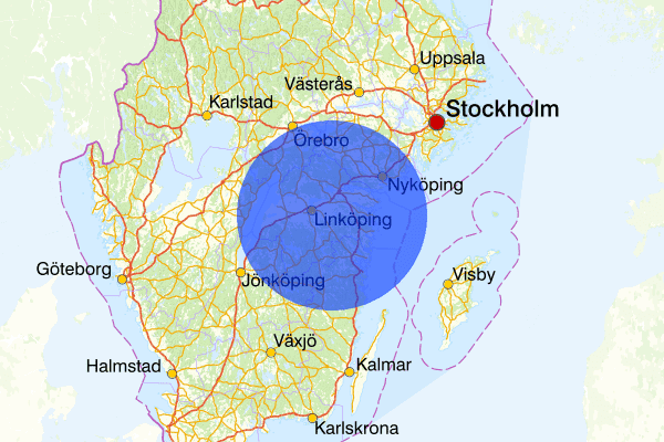 Östergötlands län 3 augusti 14.40, Övrigt, Östergötlands län