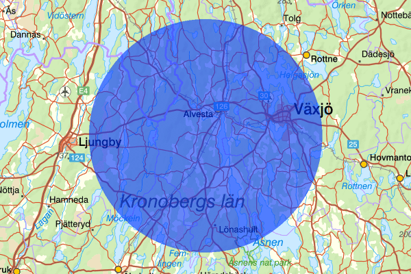  4 augusti 00.02, Inbrott, Alvesta